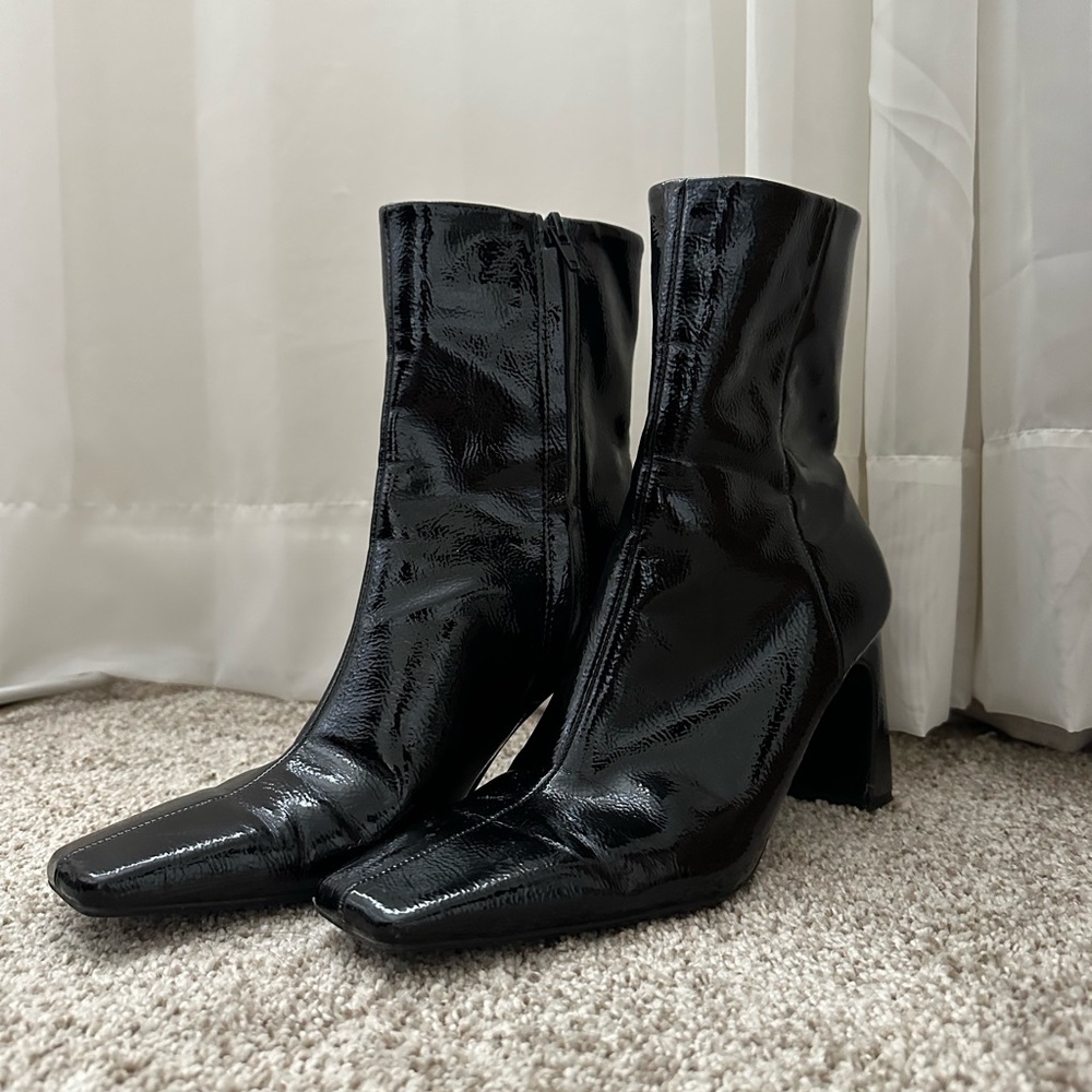 Black Zara Booties